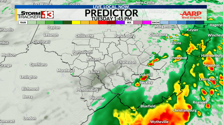 Flood risk followed by much cooler air in WV, KY & OH for start of fall