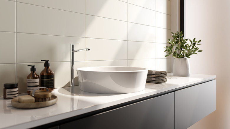 The outdated bathroom countertop trend that's getting left behind for a good reason
