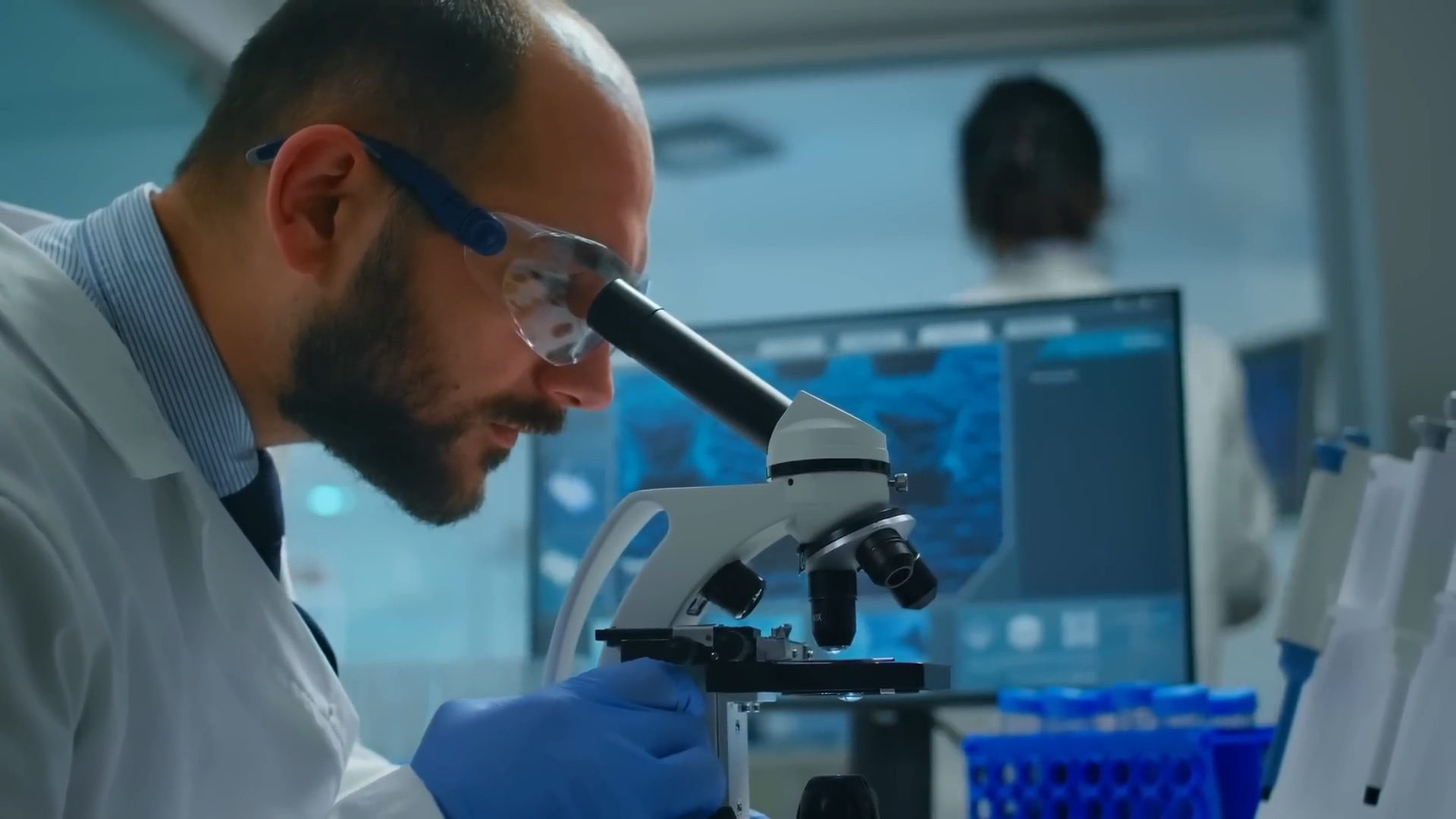 Scientists found living bacteria growing on material brought back from ...