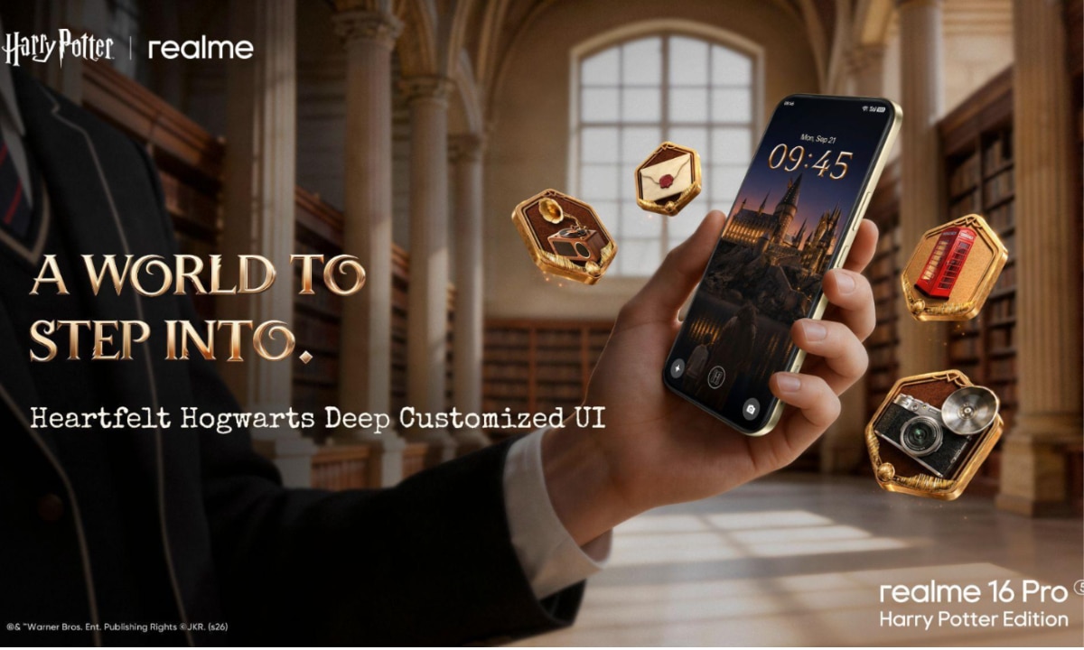 Good news for Harry Potter fans as Realme 16 Pro 5G Harry Potter ...