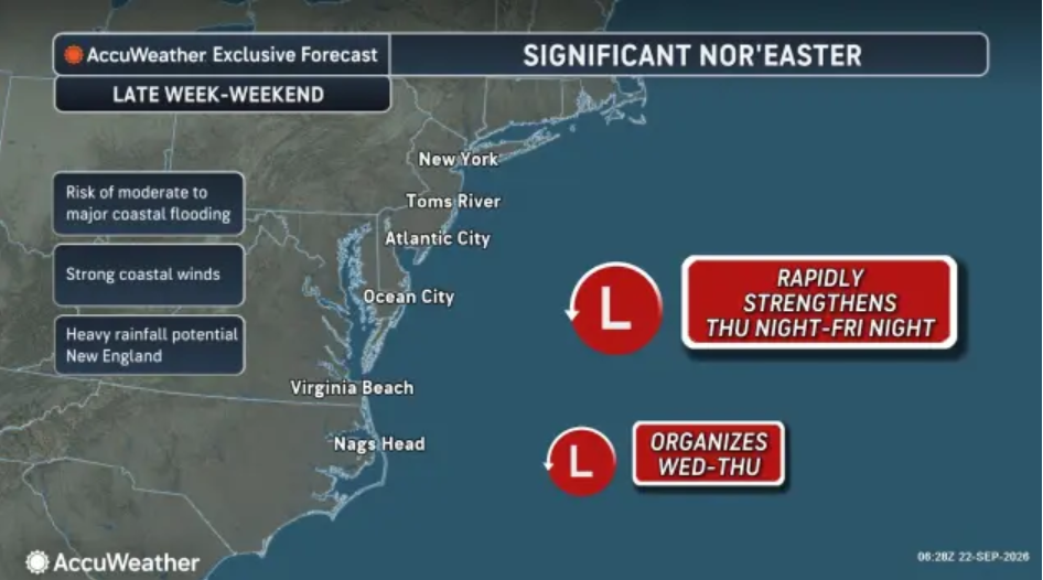 Powerful nor'easter could batter Rhode Island coast for days