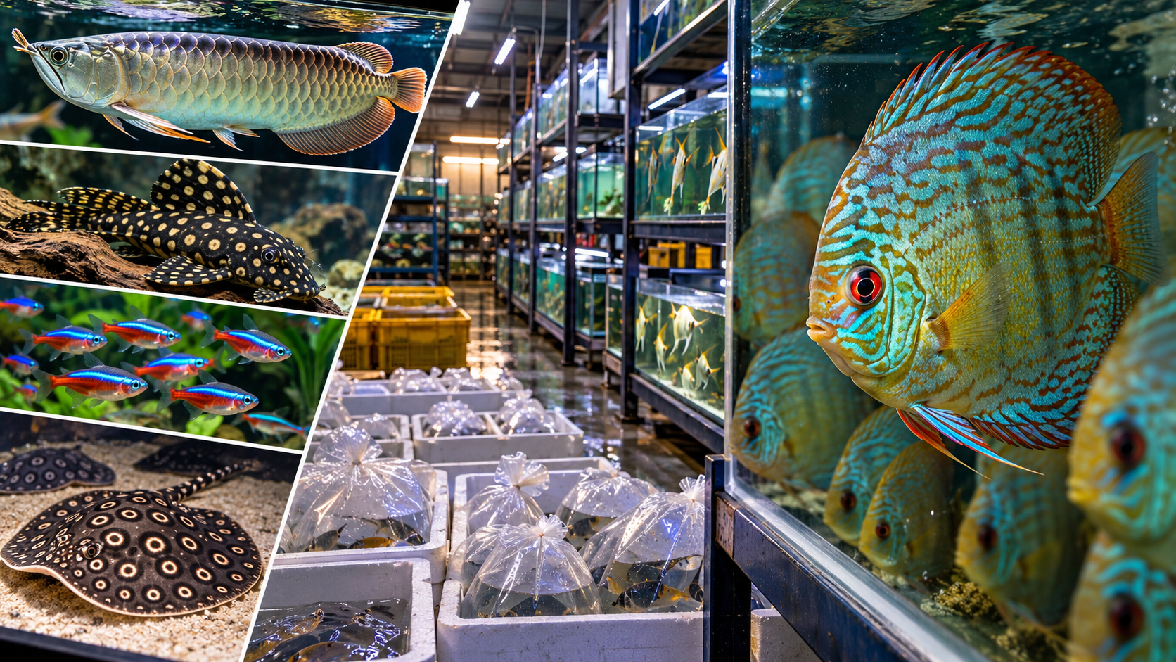 Inside Colombia’s massive aquarium fish export trade