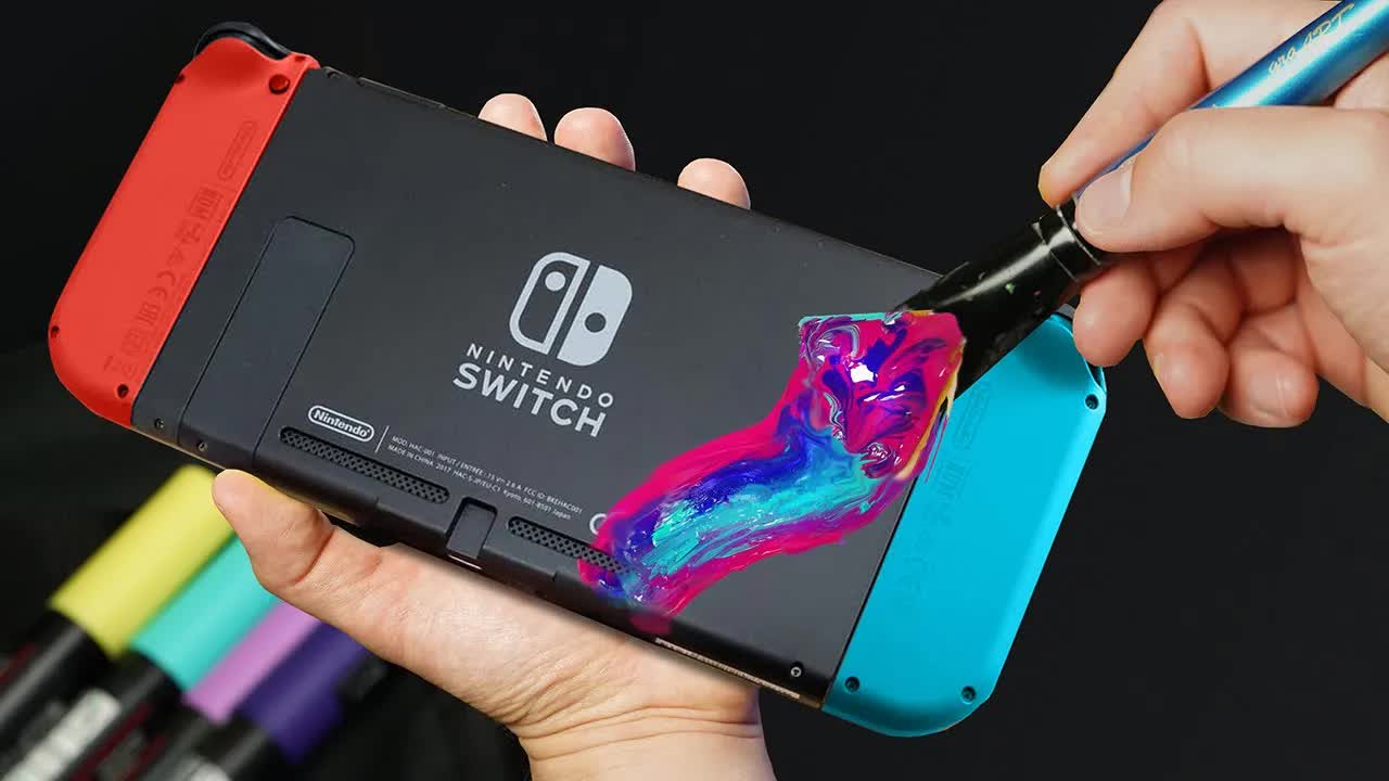 I made my first custom Nintendo Switch