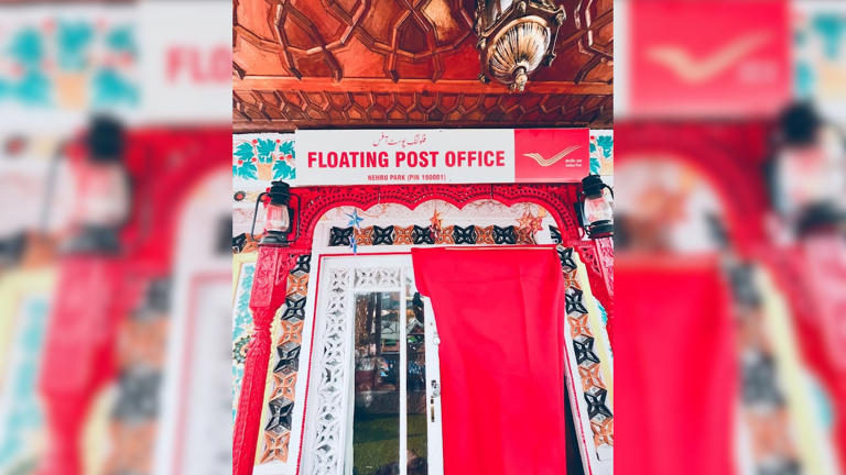 From lake views to letters: The story of India's floating post office