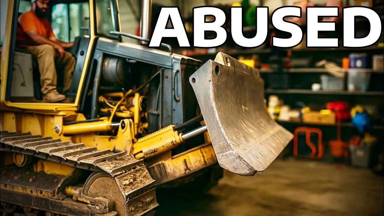 Restoring a beat-up bulldozer to working condition