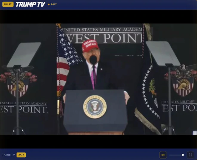 Nhà Trắng mở kênh 'Trump TV' phát trực tuyến cả ngày