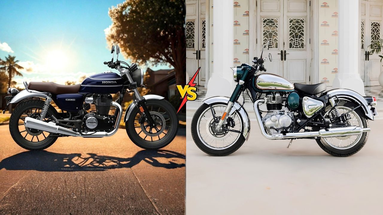 2026 Honda CB350 vs Royal Enfield Classic 350: Price, specs and ...