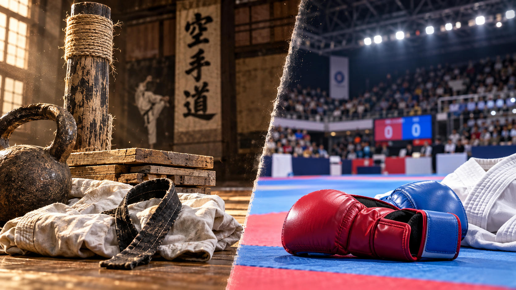 Old school karate vs modern karate