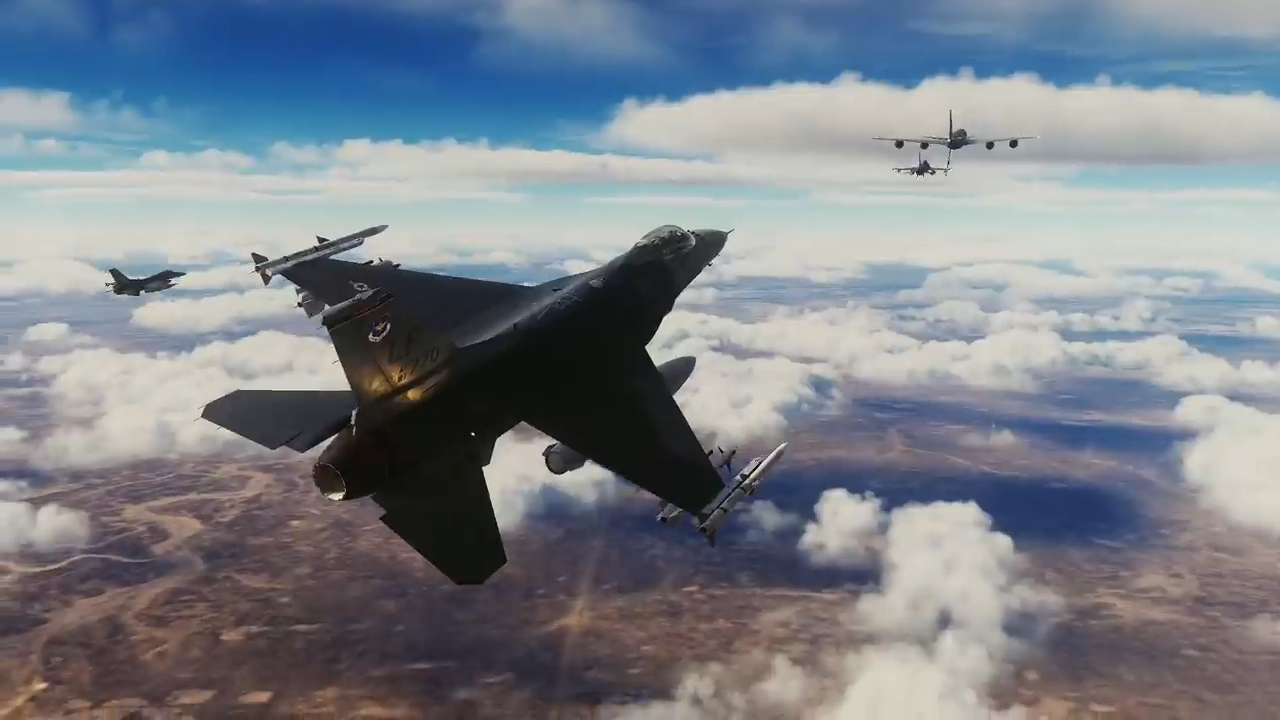 Watch a US jet intercept and take down an aircraft over Iraq - 