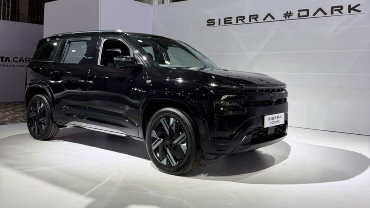 Tata Sierra dark edition first look: What makes the SUV stand out?
