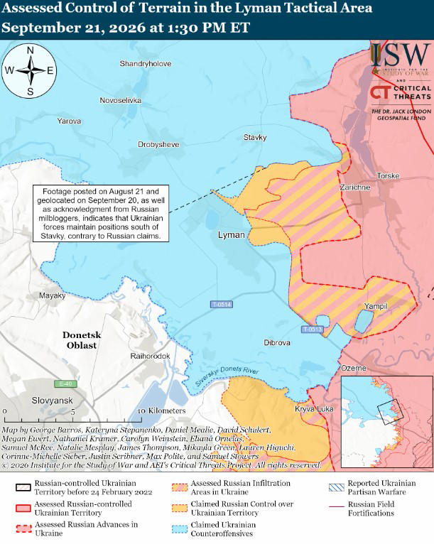 Russian troops try to infiltrate Ukraine through gas pipeline, ISW says