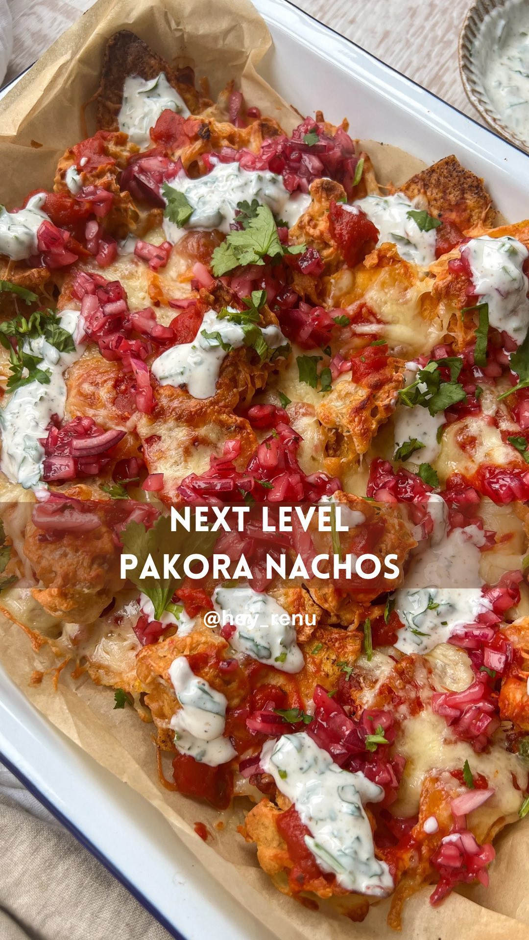 Pakora nachos a crispy twist on a classic snack
