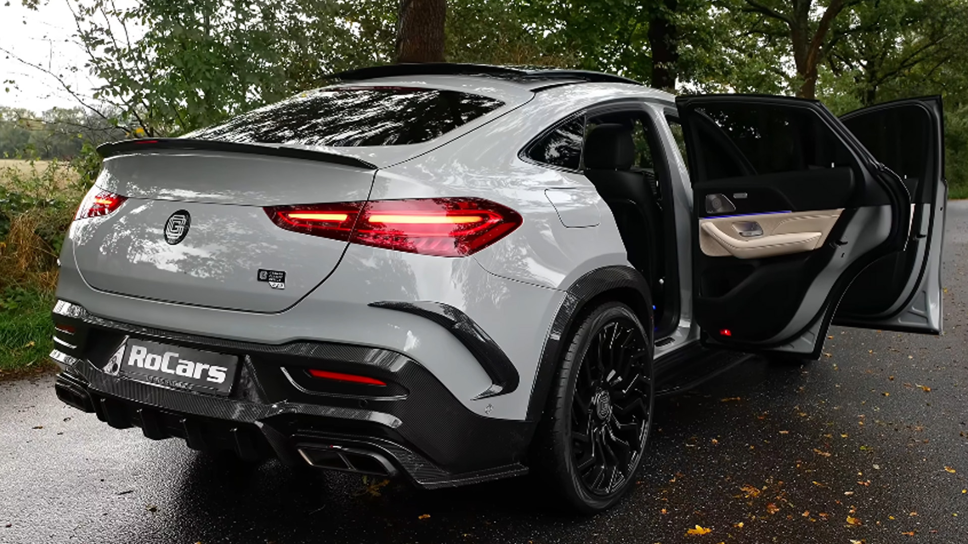GLE 63 coupe combines luxury with aggression