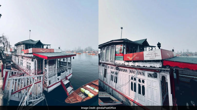 From lake views to letters: The story of India's floating post office