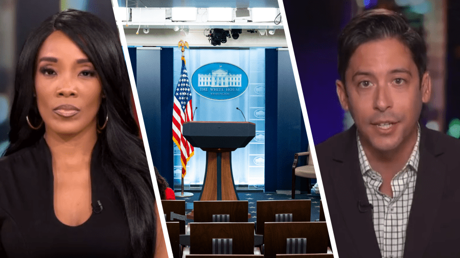 Trump press ban: Cross, Knowles clash over CNN, MS Now, Politico access