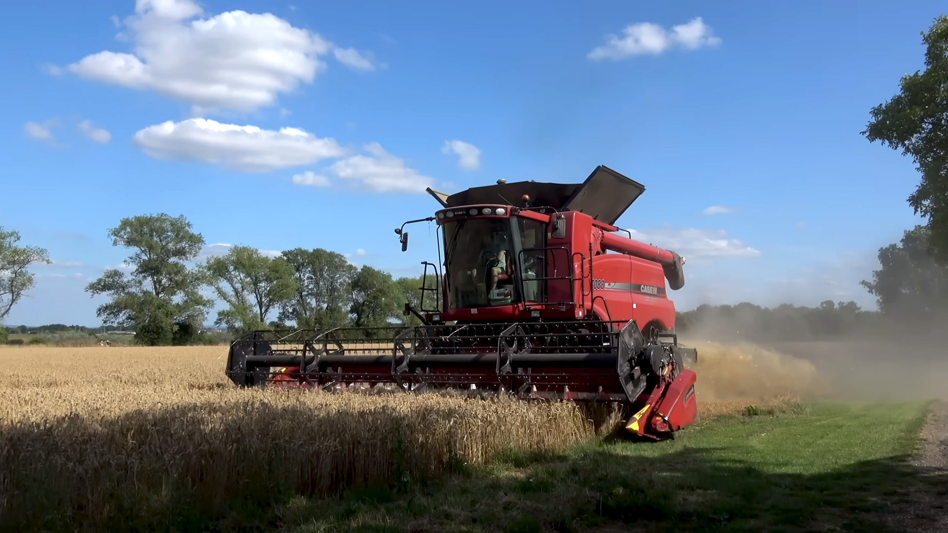 Getting the combine moving for a surprising harvest season