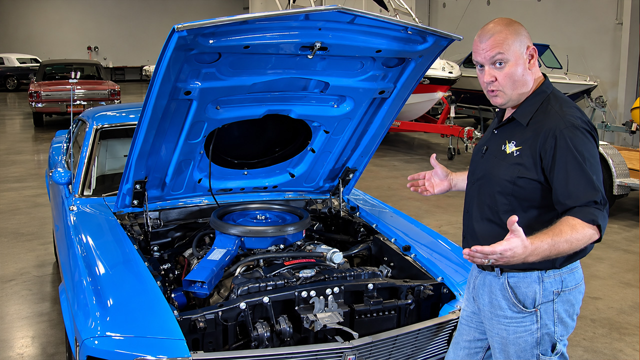 Vintage '70 Boss 429 Mustang hides serious NASCAR bred V8 underneath