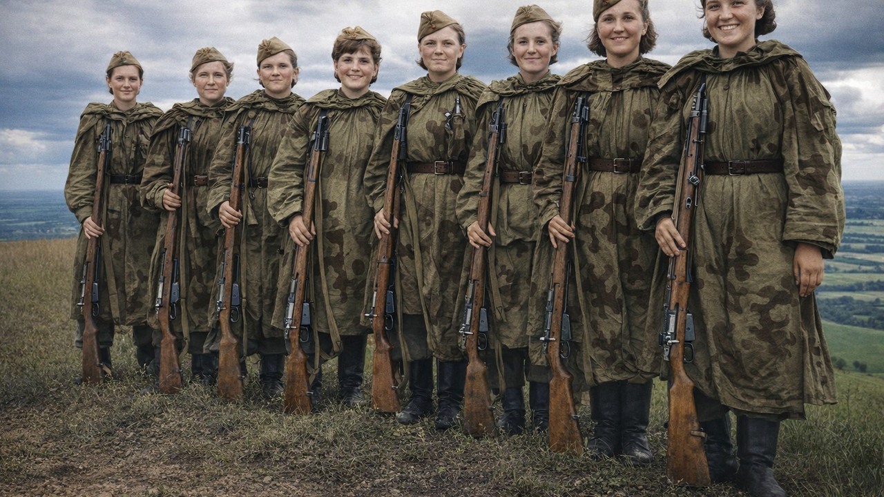 Watch how Soviet women became frontline soldiers then fell into the ...