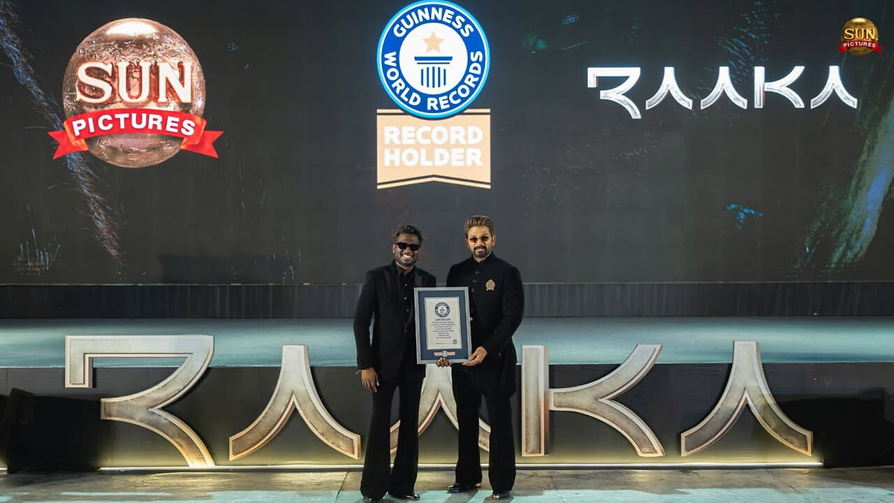 Allu Arjun and Atlee’s Raaka sets Guinness World Record for motion capture