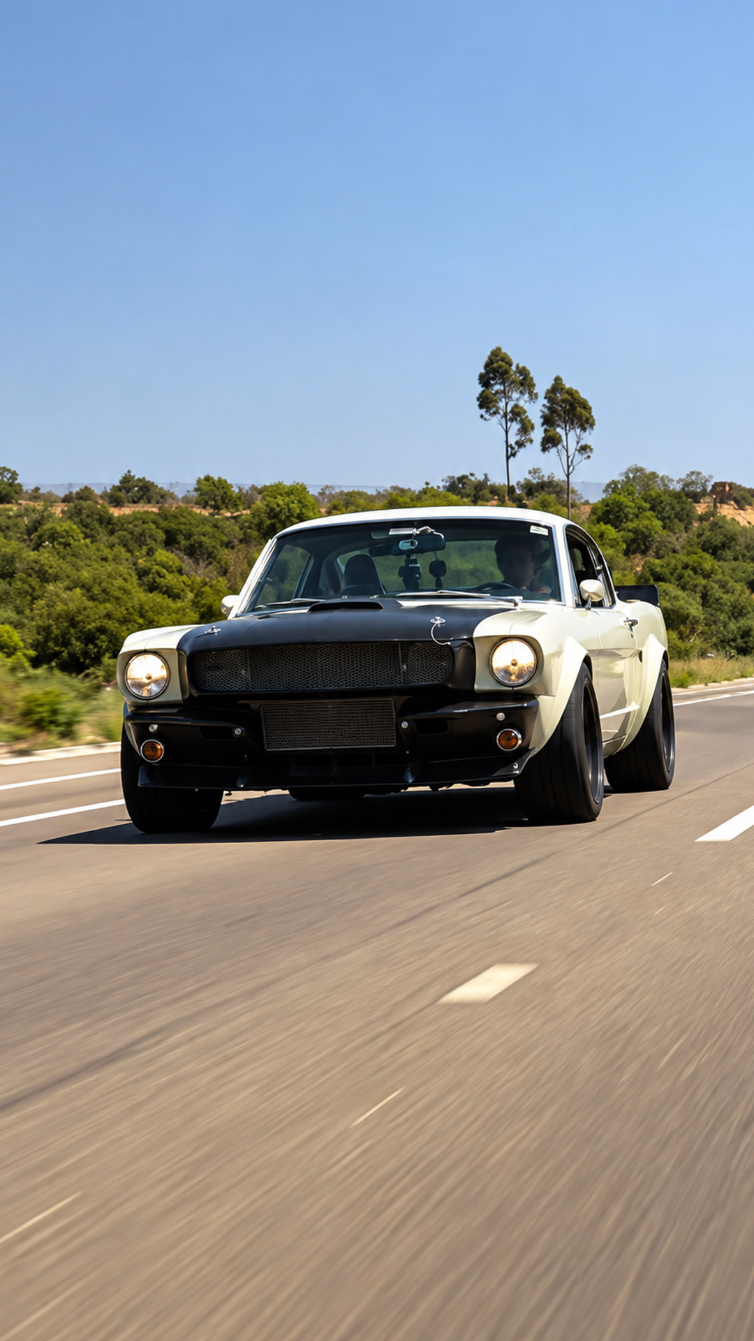 Classic Ford Mustang brings high RPM V8 drama