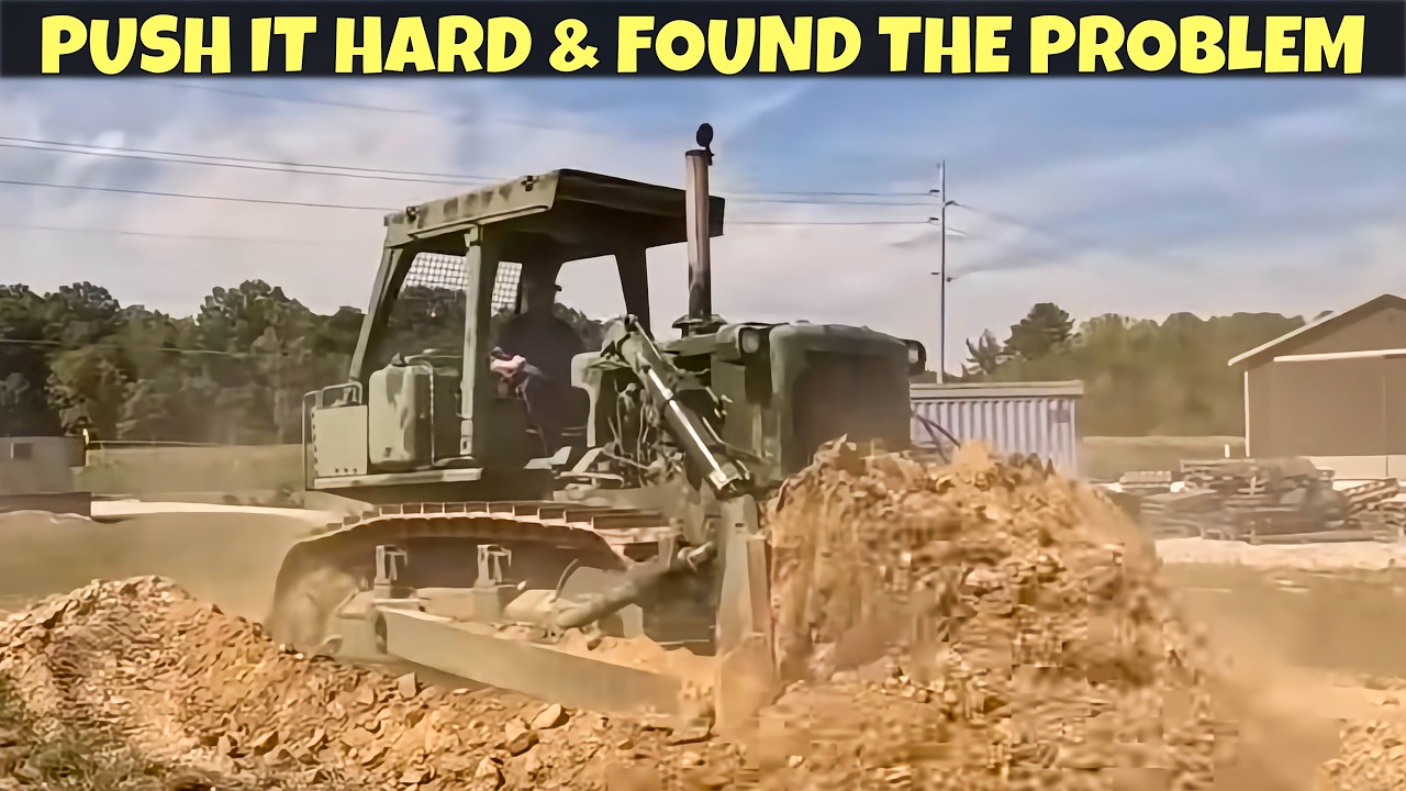 Military CAT D7G dozer rebuild: what we found 🔍