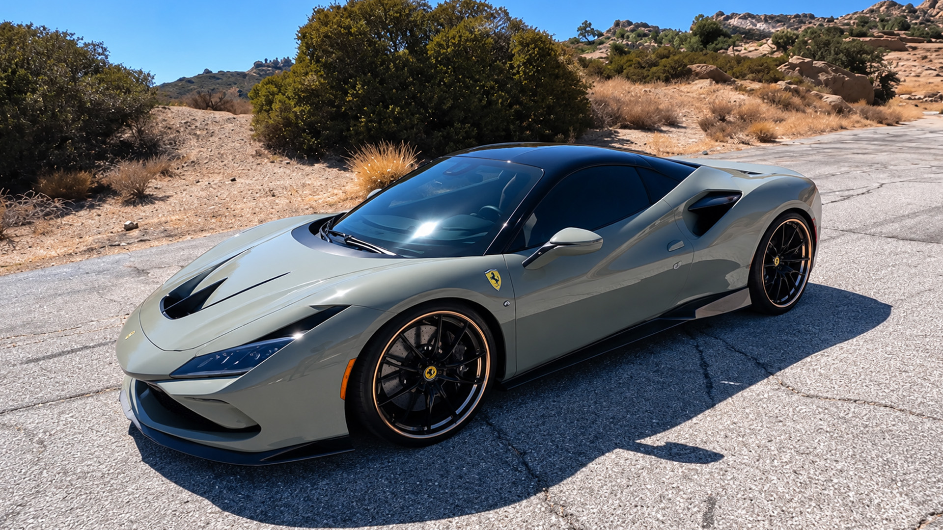 F8 Tributo brings pure mid engine supercar drama