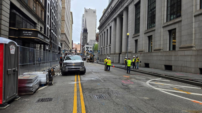 Groundbreaking held for Smithfield Street reconstruction project in ...