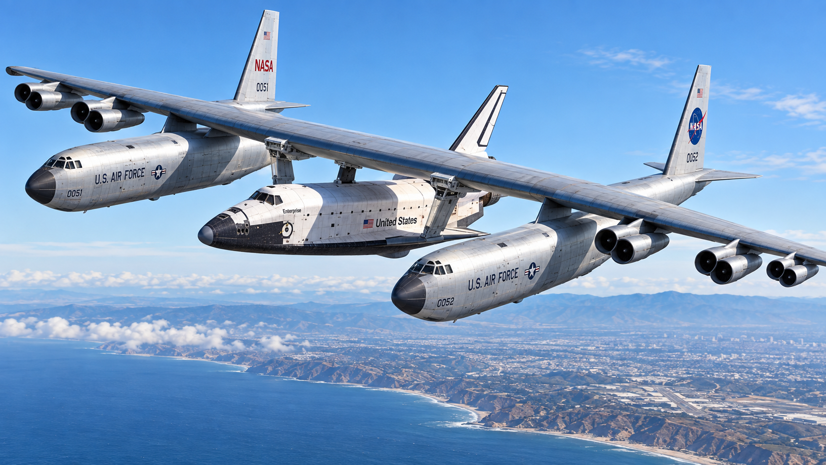 The $75 million hangar that doomed America's twin-B-52 shuttle carrier