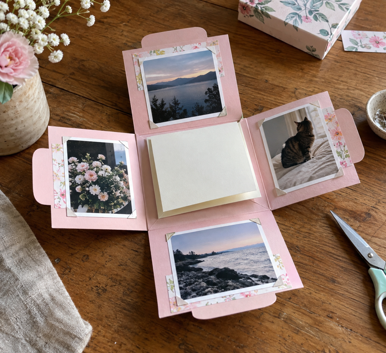 How to make a birthday photo box