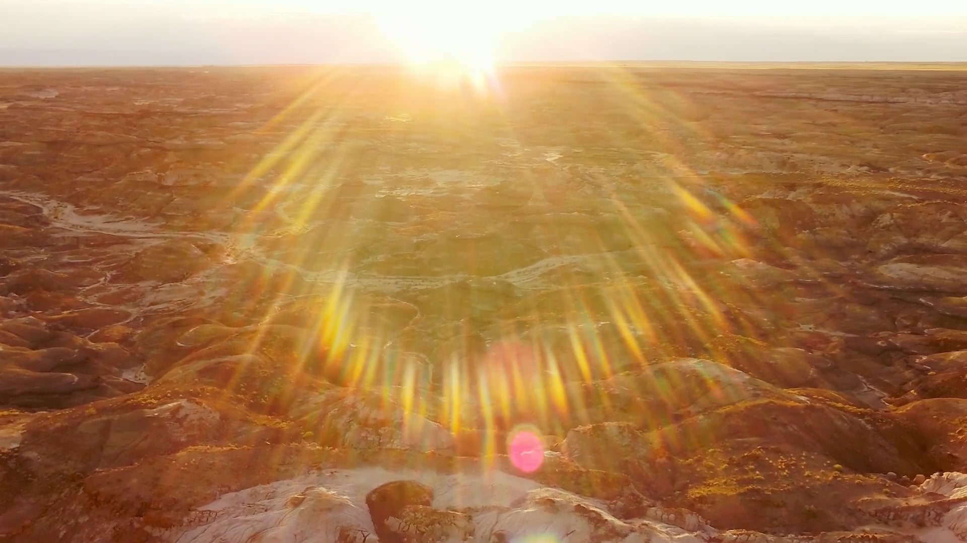 Bisti Badlands, USA: Drone reveals a surreal desert landscape