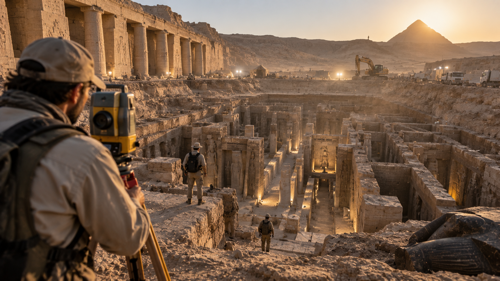 They thought Egypt’s 3,000-chamber labyrinth was lost forever… then the ...