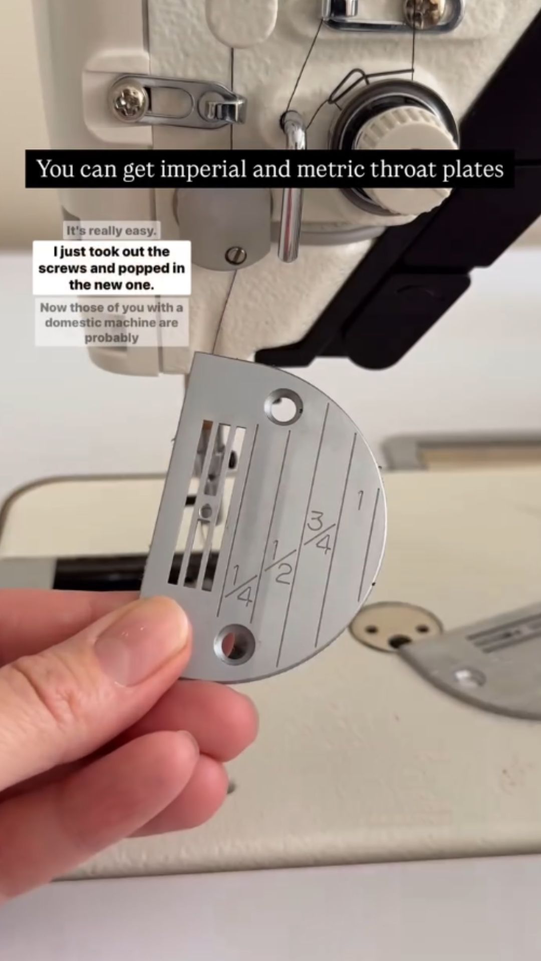 Industrial sewing machine tips for more accurate seam guides