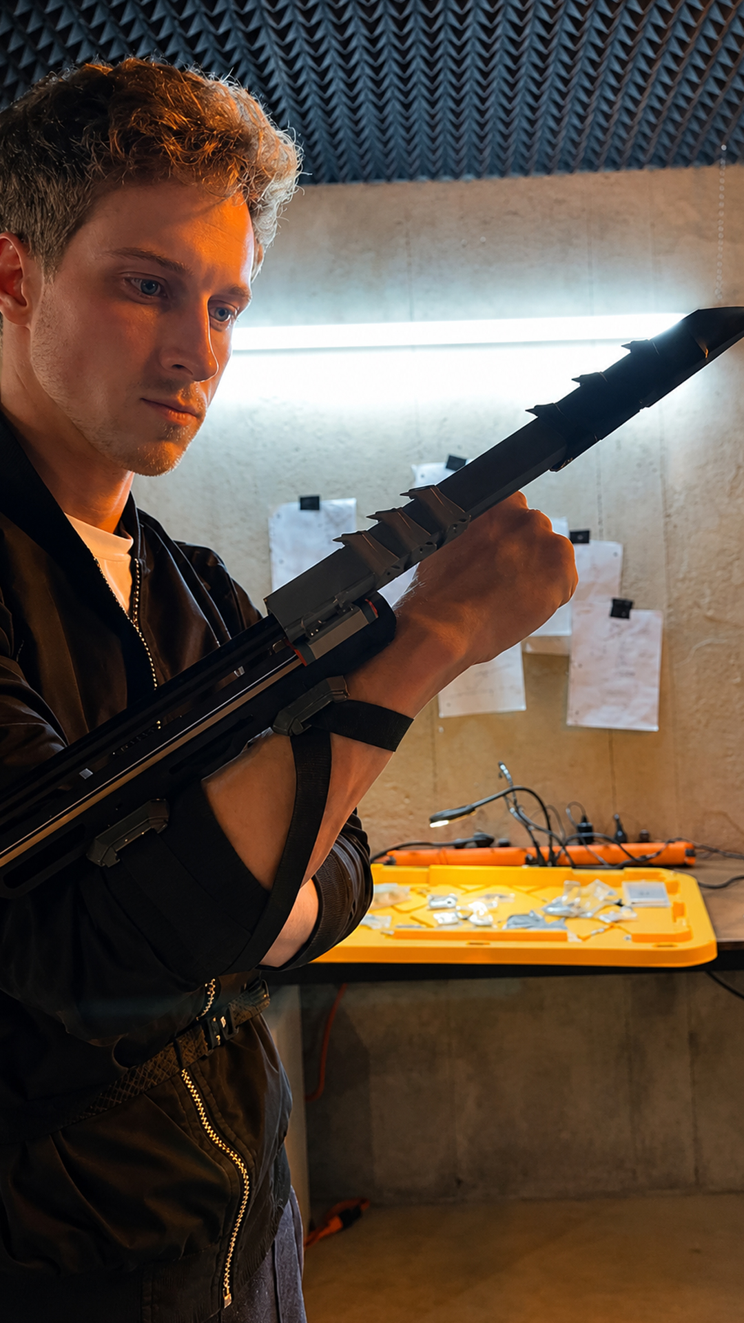 Super suit project merges wearable mechanics with ballistic tests