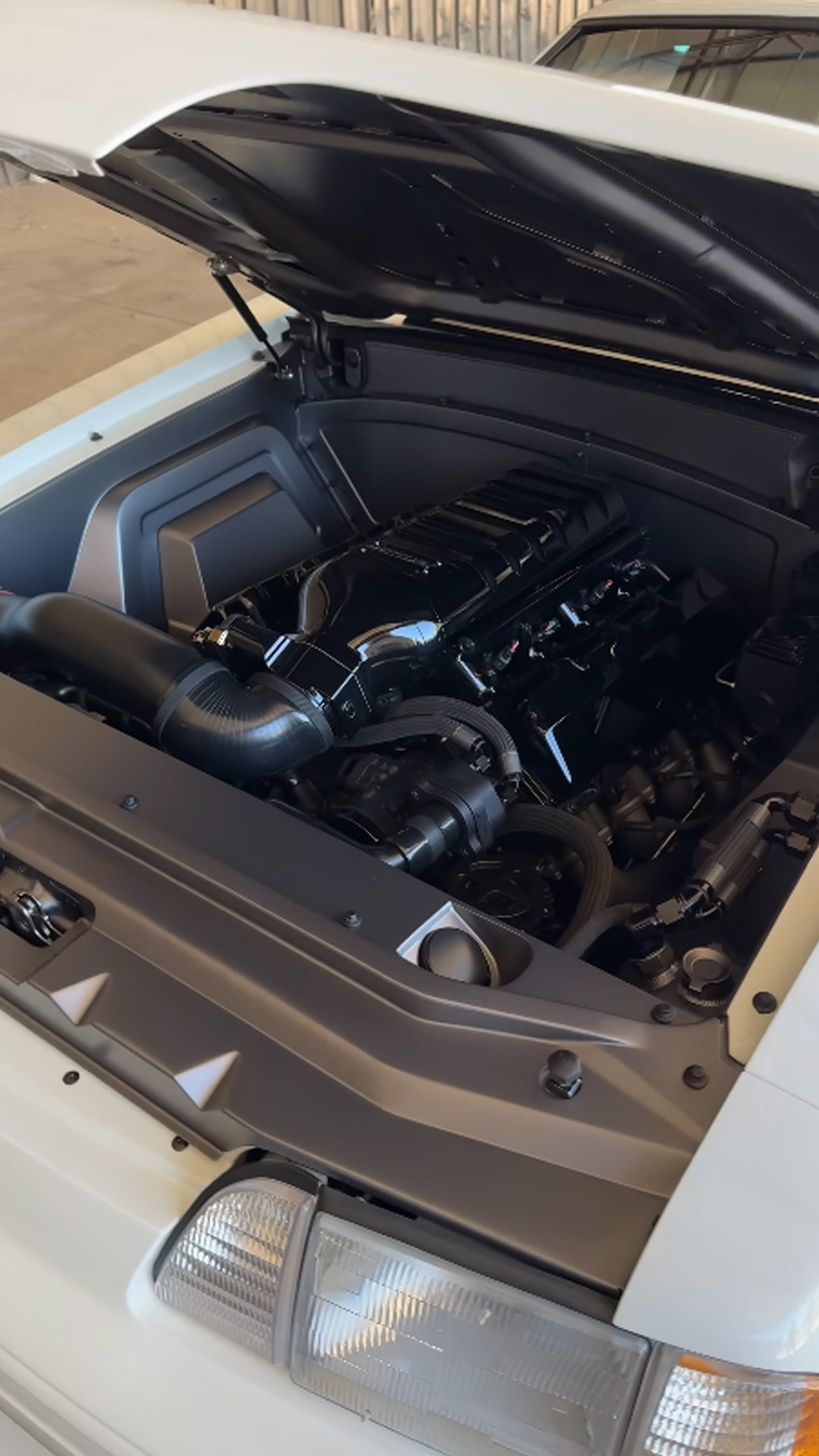 800-horsepower Foxbody runs a NASCAR engine to 8,800 RPM
