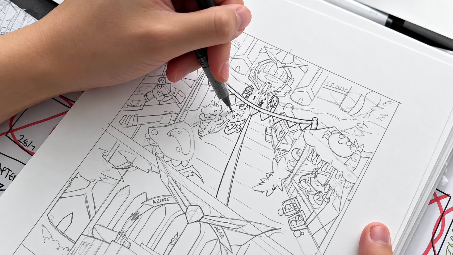 Working like a real Japanese mangaka for thirty days