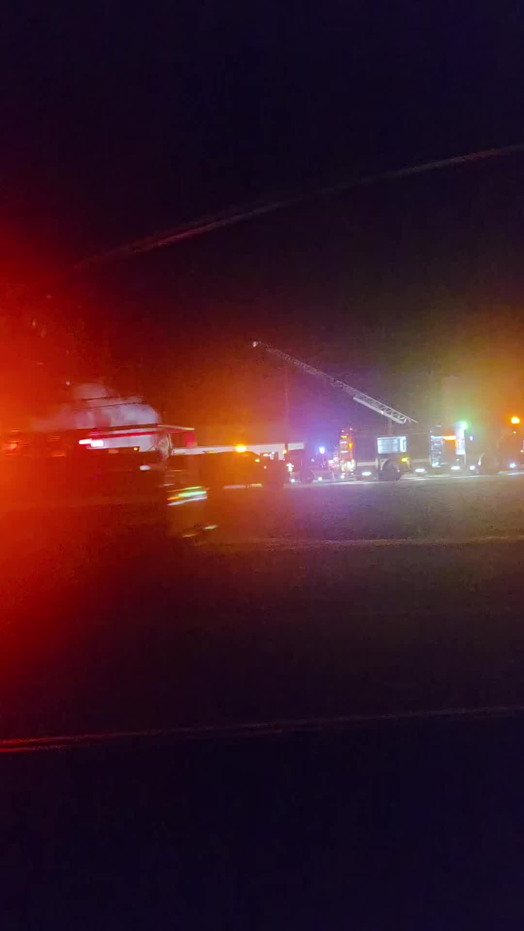 Fire at Eagle Auto in Three Rivers
