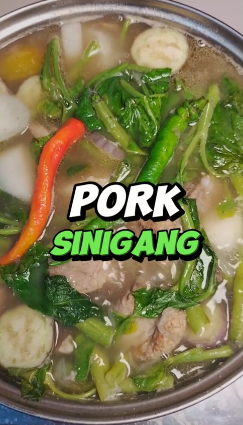 What makes pork sinigang a Filipino classic