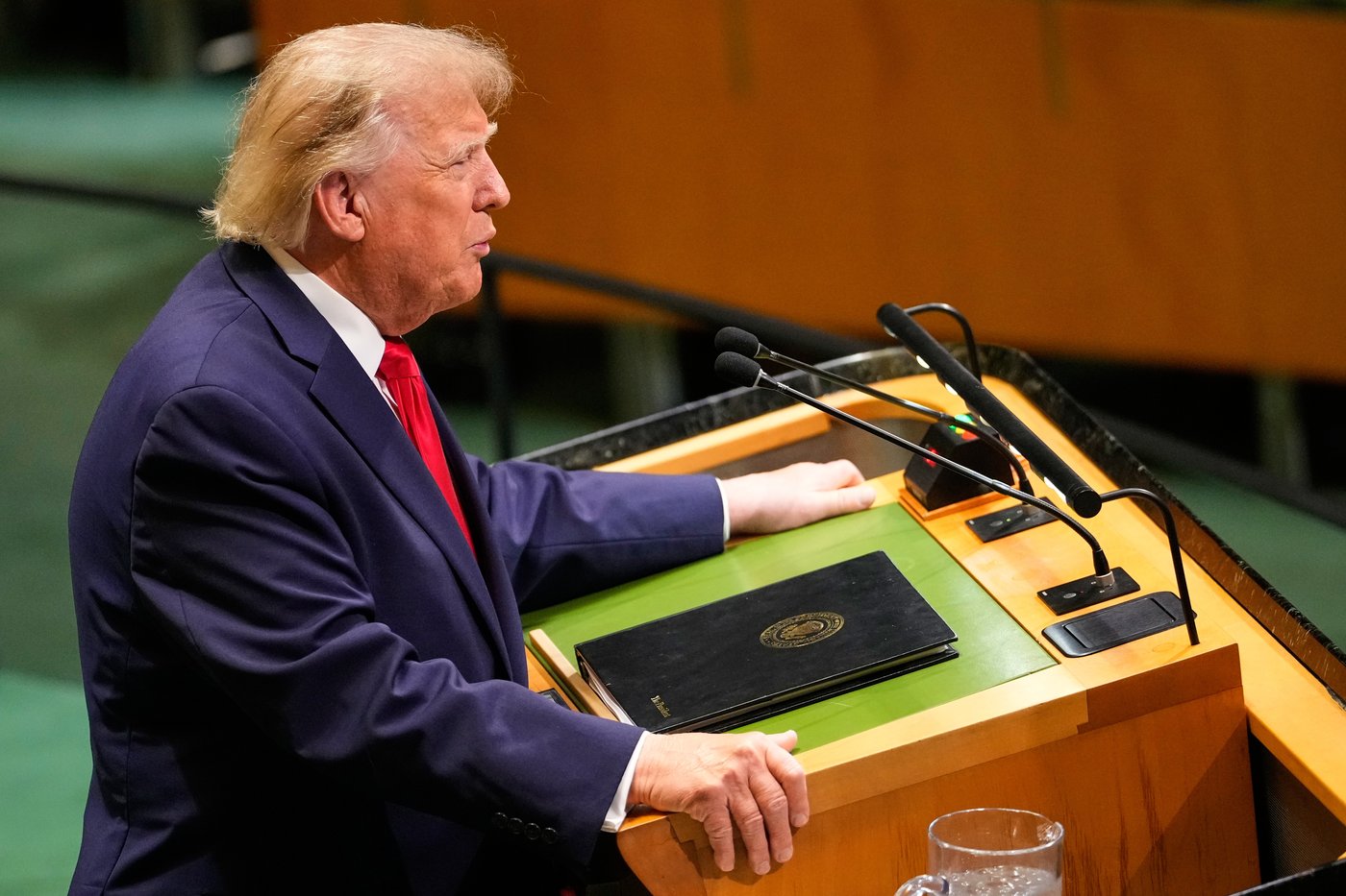 Trump defends Iran war in address to UN General Assembly