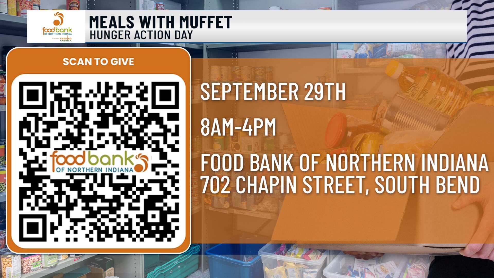 Meals with Muffet tackles food insecurity across Michiana on Hunger ...