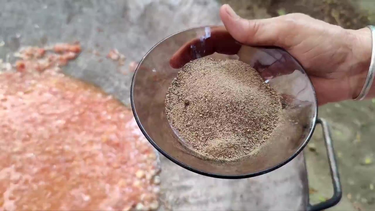 Village granny turns simple rice into a Mexican-style vegetable feast