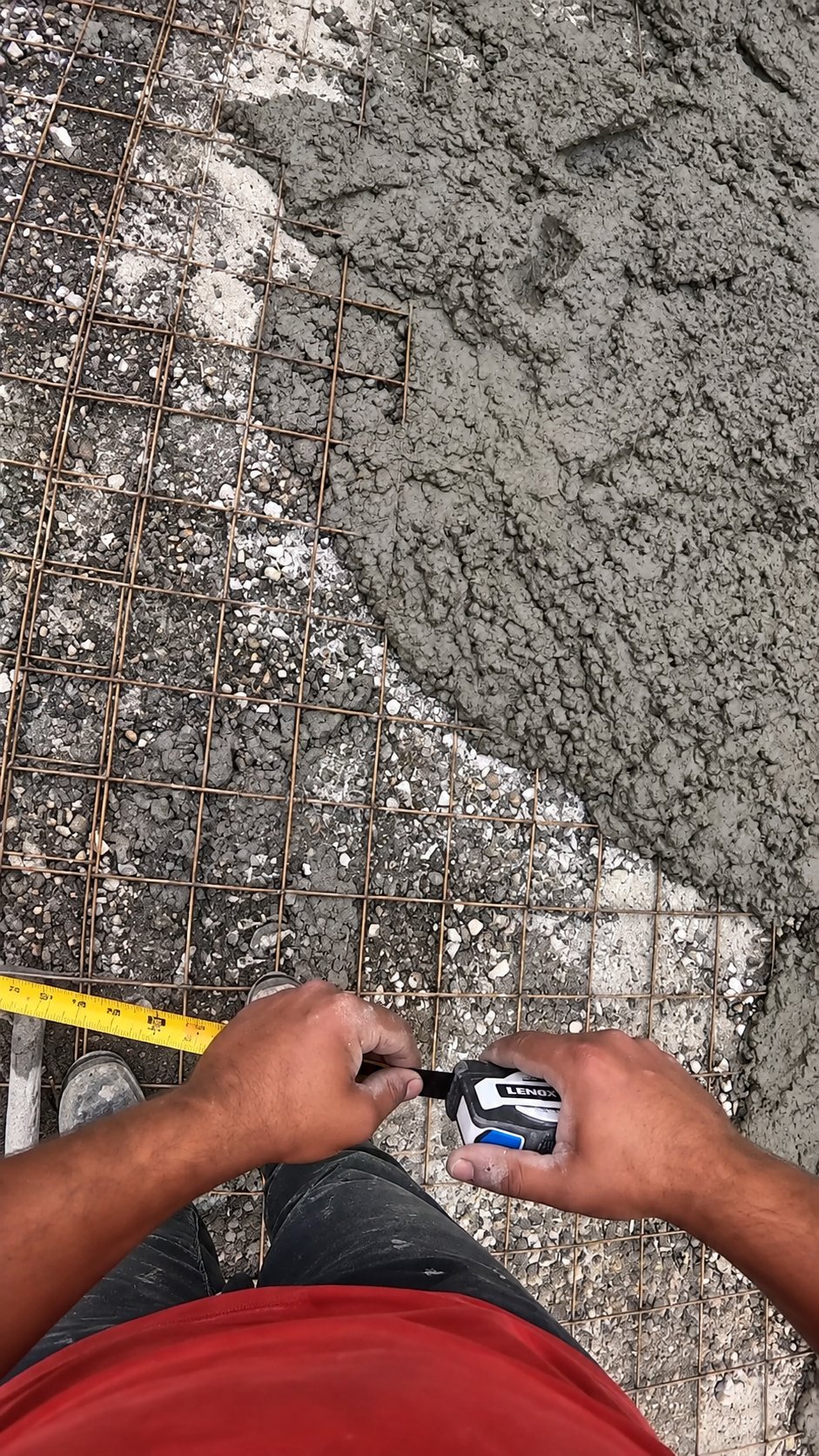 Tape measure replacement on the job