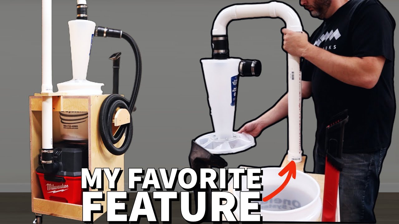 I upgraded my shop with this dust collection system