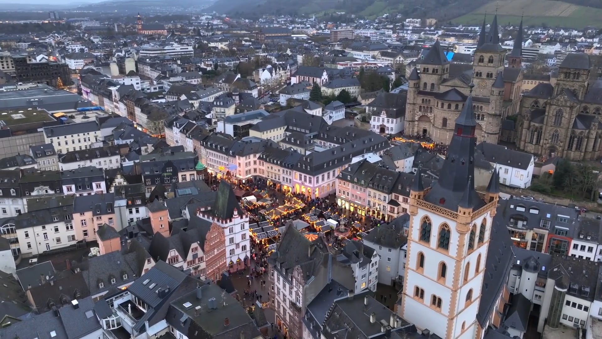 Trier by drone: Germany's oldest city unveiled - Worldwide