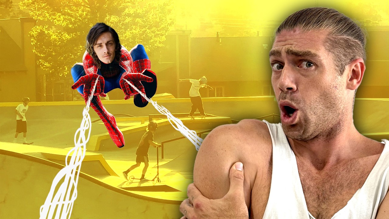 Spiderman's stunt double shows us how!