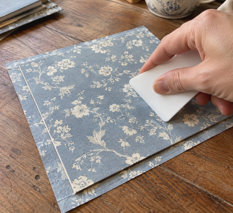 How to make a paper covered mini album