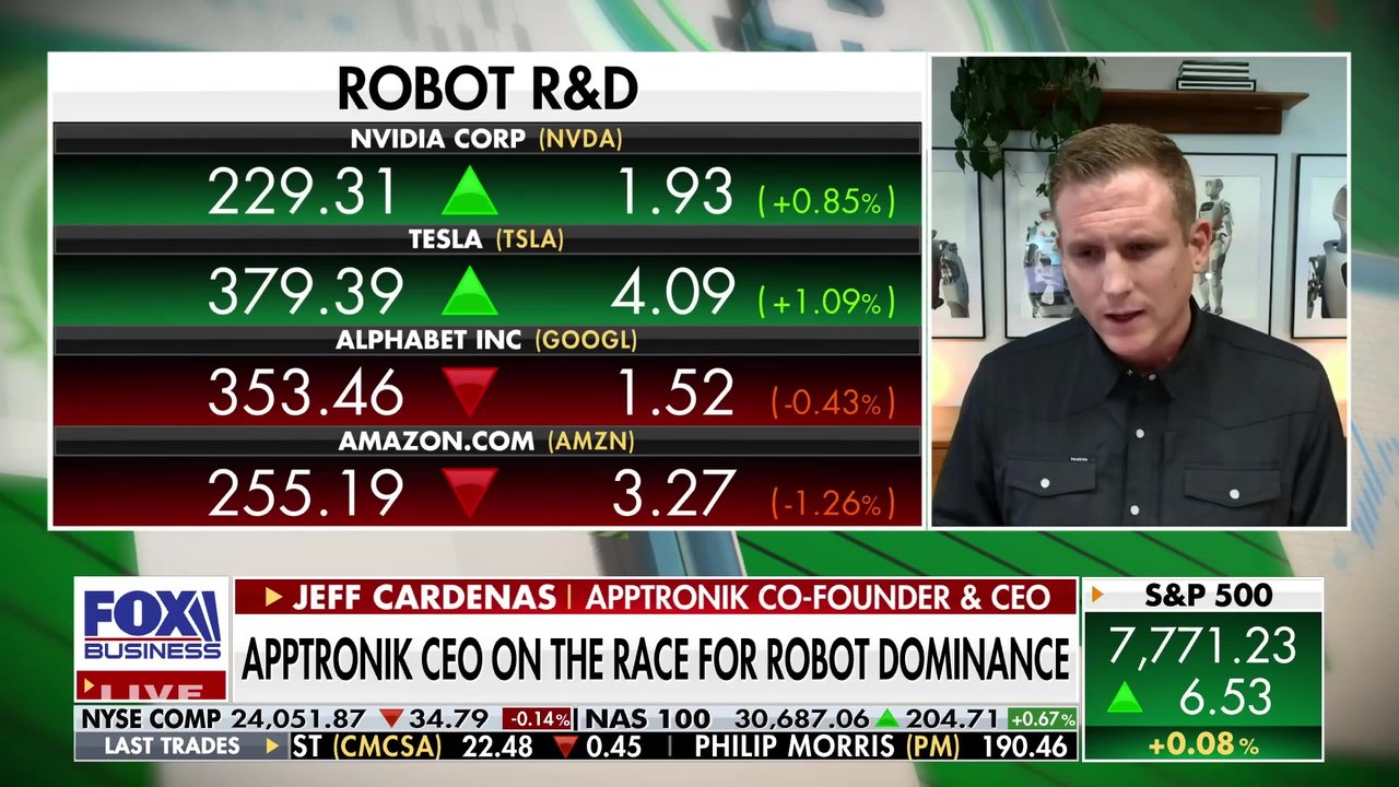 Global race for AI and robotics heats up, CEO says robots will define ...