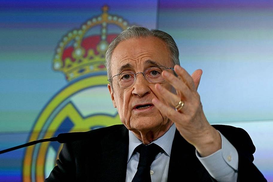 Florentino Pérez fue el artífice del regreso de Mourinho. | Javier Soriano/AFP/Getty Images