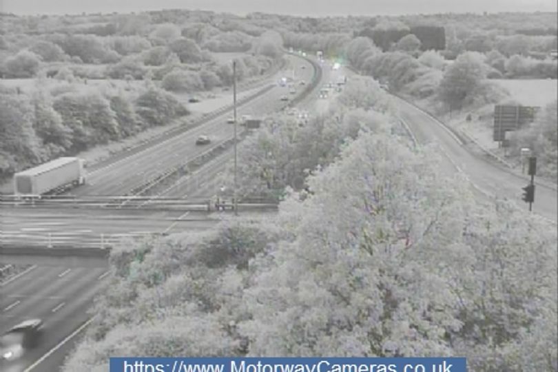 M42 lorry crash sparks lane closures and slow traffic