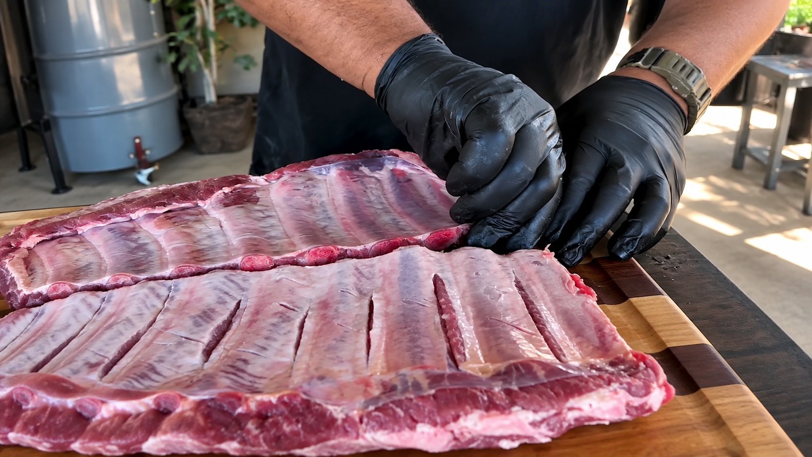 How to cook smoked BBQ ribs