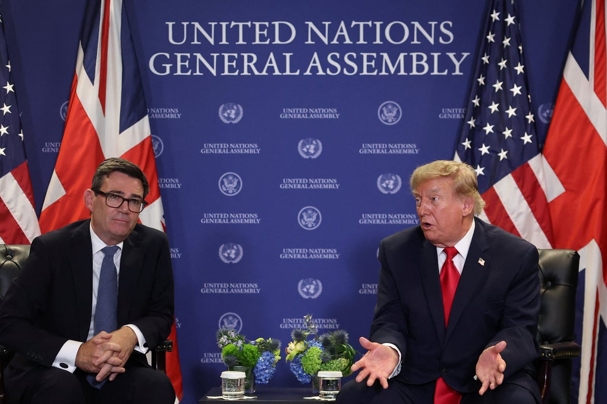 Trump says Chagos handover deal is 'terrible' and Burnham is 'looking ...